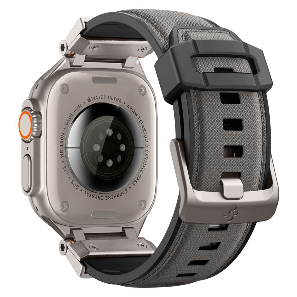 Pasek Spigen DuraPro Armor dla Apple Watch 49mm / 46mm / 45mm / 44mm / 42mm Series, Szary AMP09104