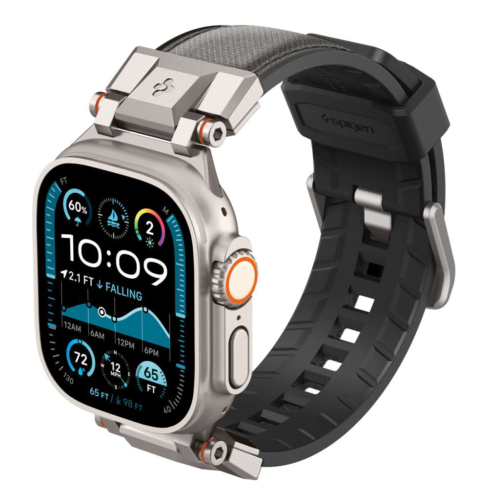 Pasek Spigen DuraPro Armor dla Apple Watch 49mm / 46mm / 45mm / 44mm / 42mm Series, Szary AMP09104