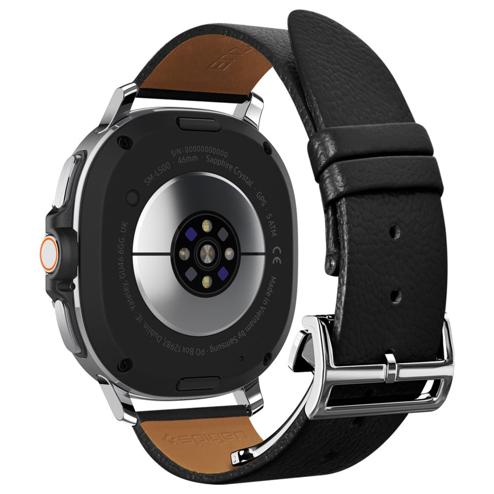 Pasek Spigen Enzo do Samsung Galaxy Watch9 / Watch8 / Watch8 Classic Series, czarny AMP10119