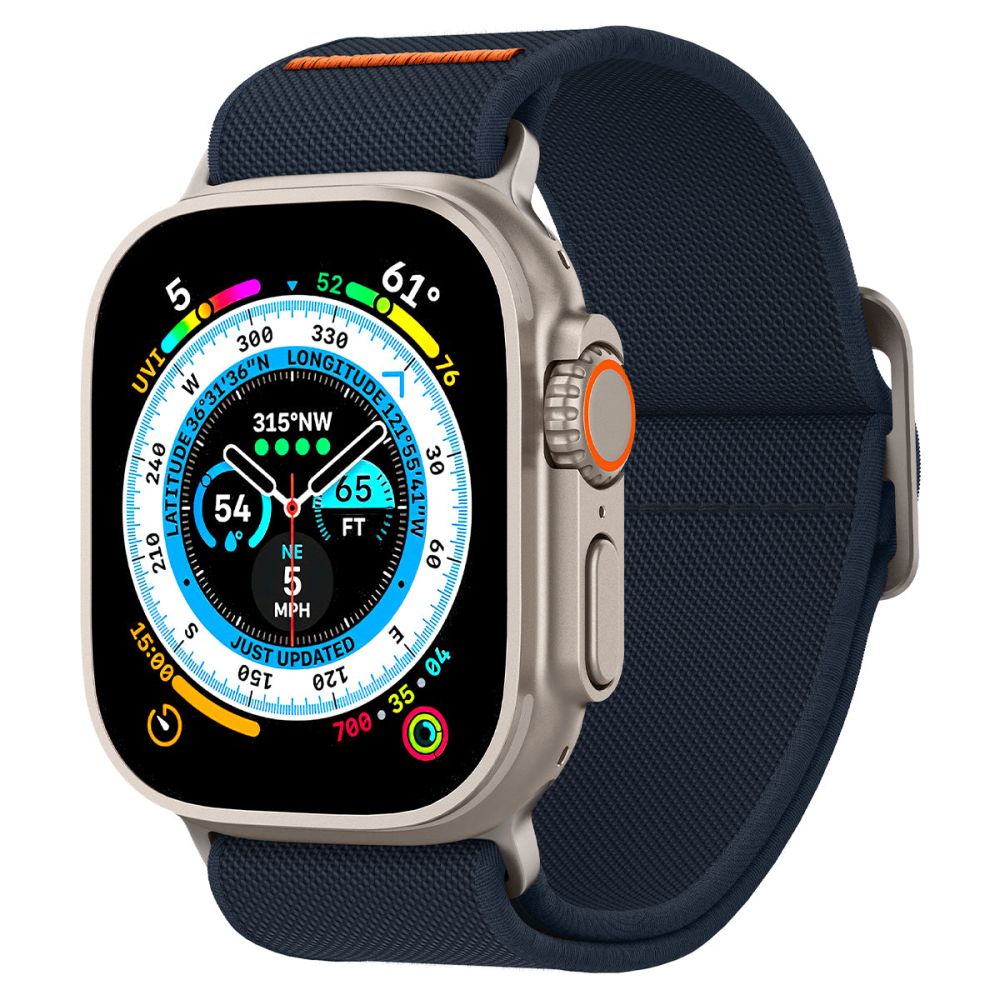 Pasek Spigen Fit Lite Ultra do Apple Watch 49mm / 46mm / 45mm / 44mm / 42mm Series, Granatowy AMP05984