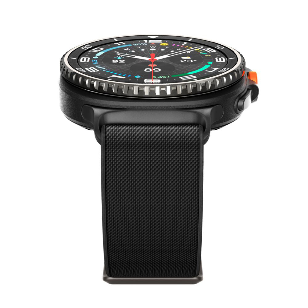 Pasek Spigen Lite Fit do Samsung Galaxy Watch8 / Watch8 Classic Series, Czarny AMP10117