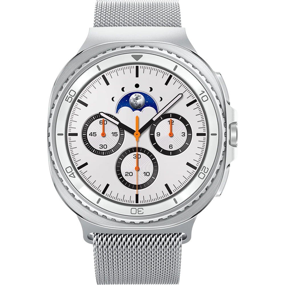 Pasek Spigen Metal Fit do Samsung Galaxy Watch9 / Watch8 / Watch8 Classic Series, Srebrny AMP10121