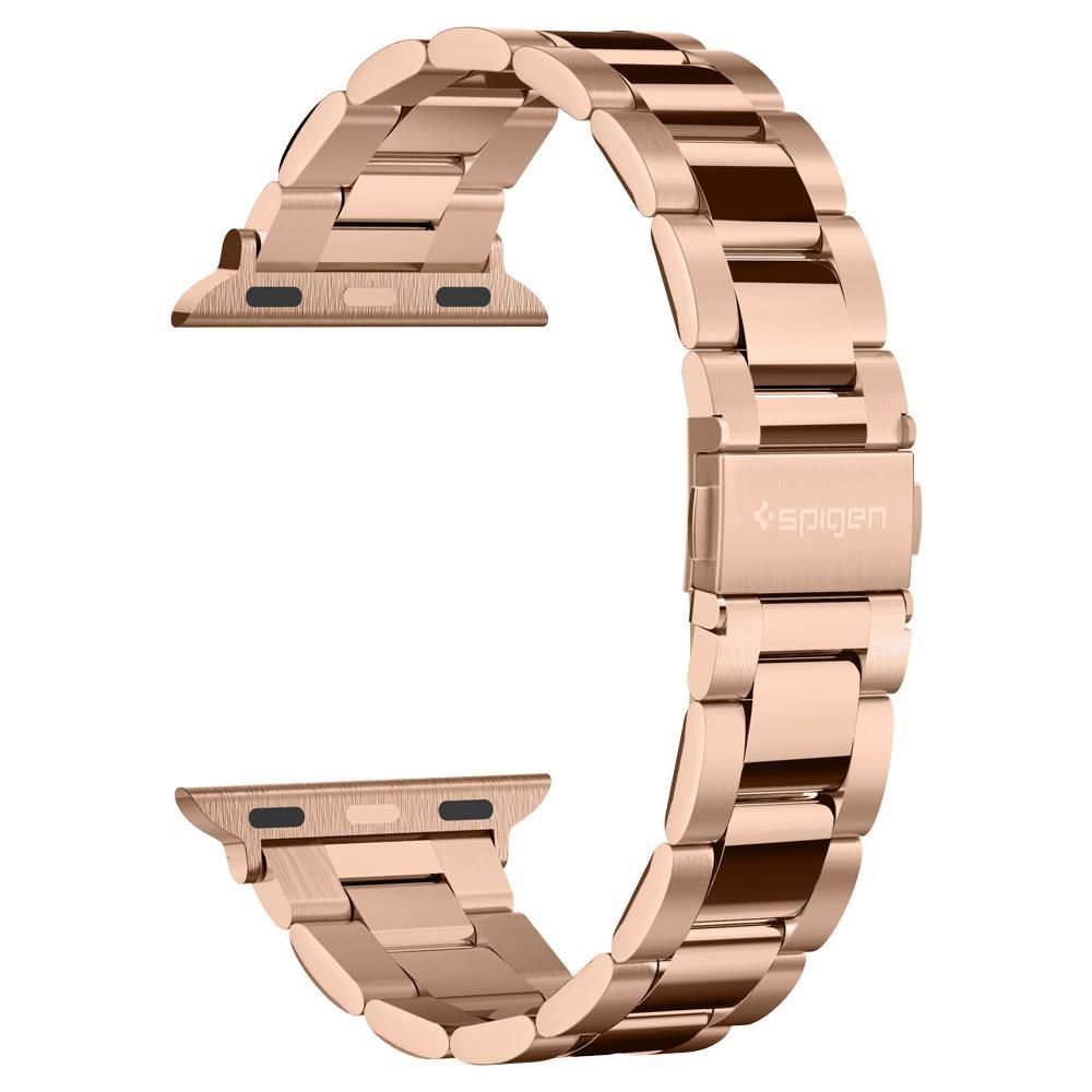 Pasek Spigen Modern Fit do Apple Watch 42mm / 41mm / 40mm / 38mm Series, Różowe Złoto 061MP25944