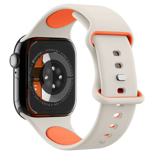 Pasek Spigen Nano Pop do Apple Watch 42mm / 41mm / 40mm / 38mm Series, Beżowy