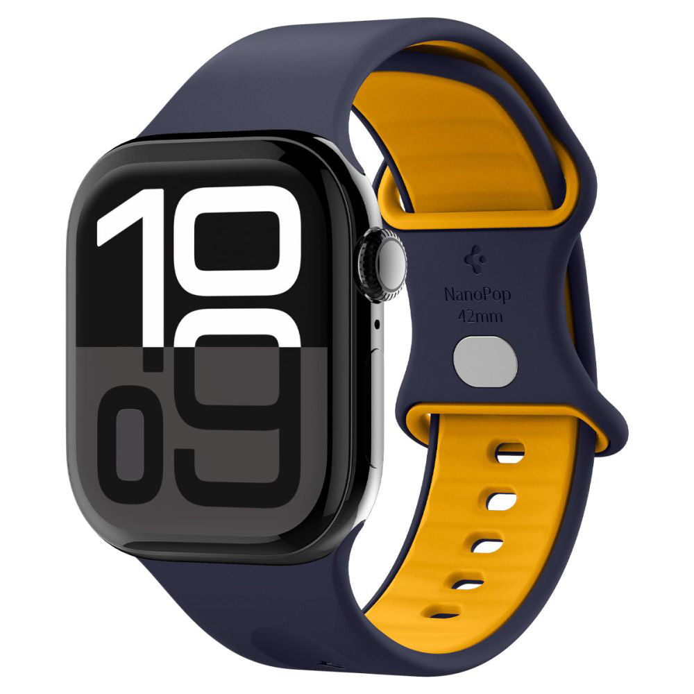 Pasek Spigen Nano Pop do Apple Watch 42mm / 41mm / 40mm / 38mm Series, Granatowy AMP09325