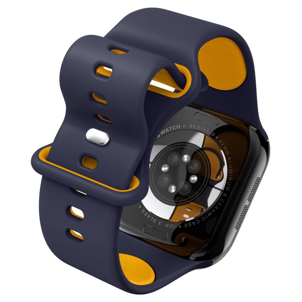 Pasek Spigen Nano Pop do Apple Watch 42mm / 41mm / 40mm / 38mm Series, Granatowy AMP09325