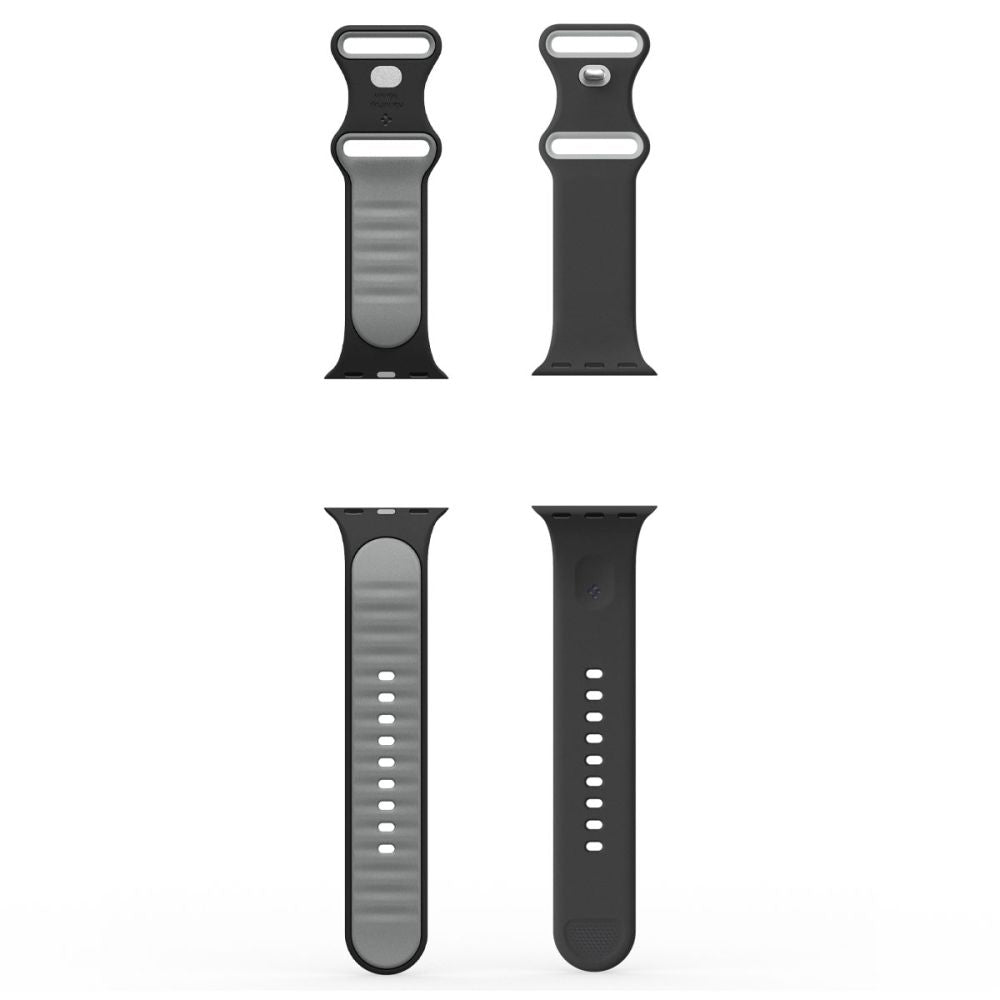 Pasek Spigen Nano Pop do Apple Watch 49mm / 46mm / 45mm / 44mm / 42mm Series, Czarny AMP09321