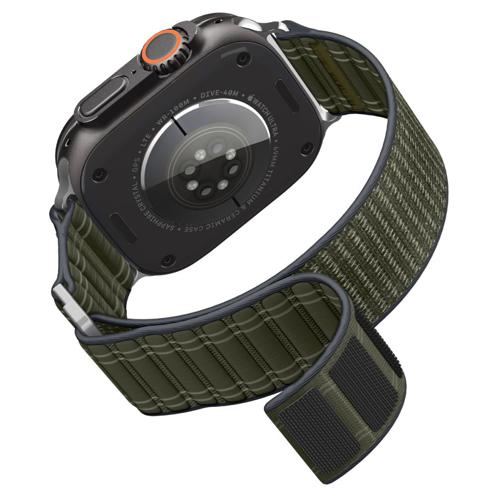 Pasek Spigen WBF0 do Apple Watch 49mm / 46mm / 45mm / 44mm Series, Zielony AMP10142