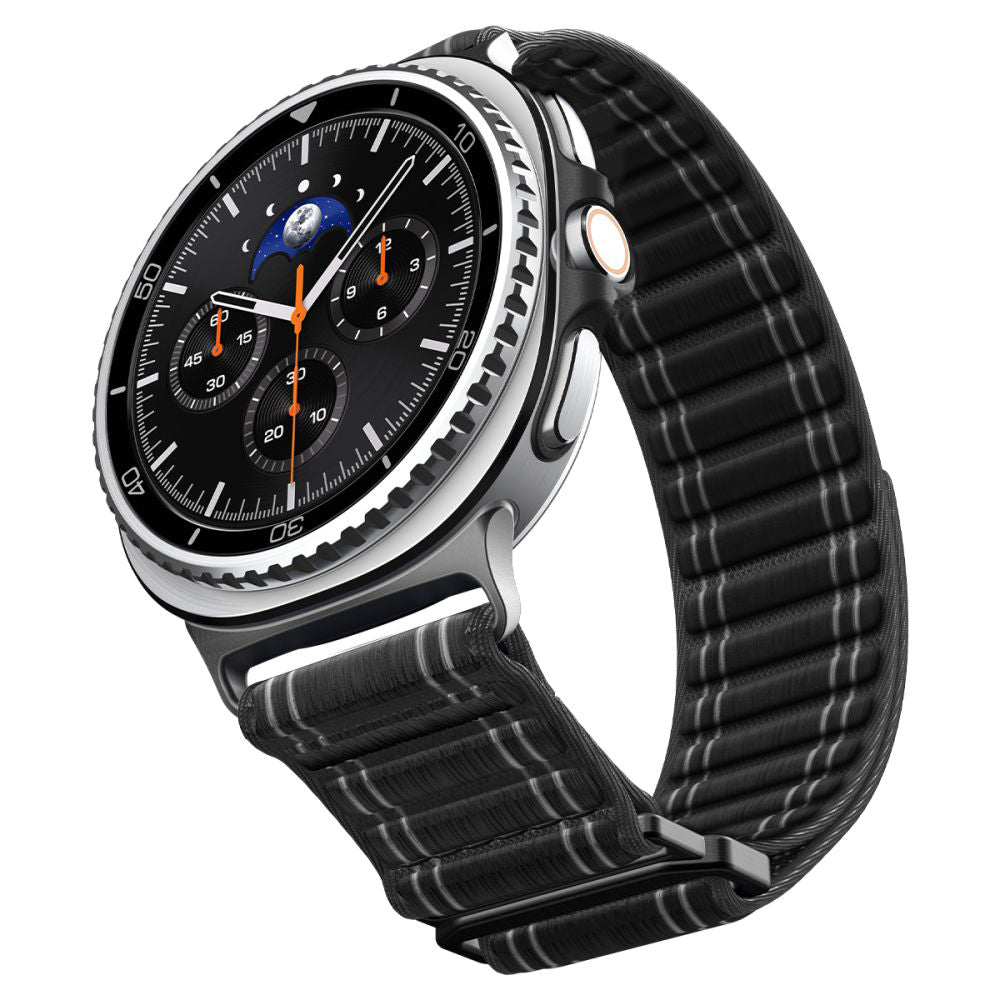Pasek Spigen WBF0 do Samsung Galaxy Watch8 / Watch8 Classic Series, Czarny AMP10153