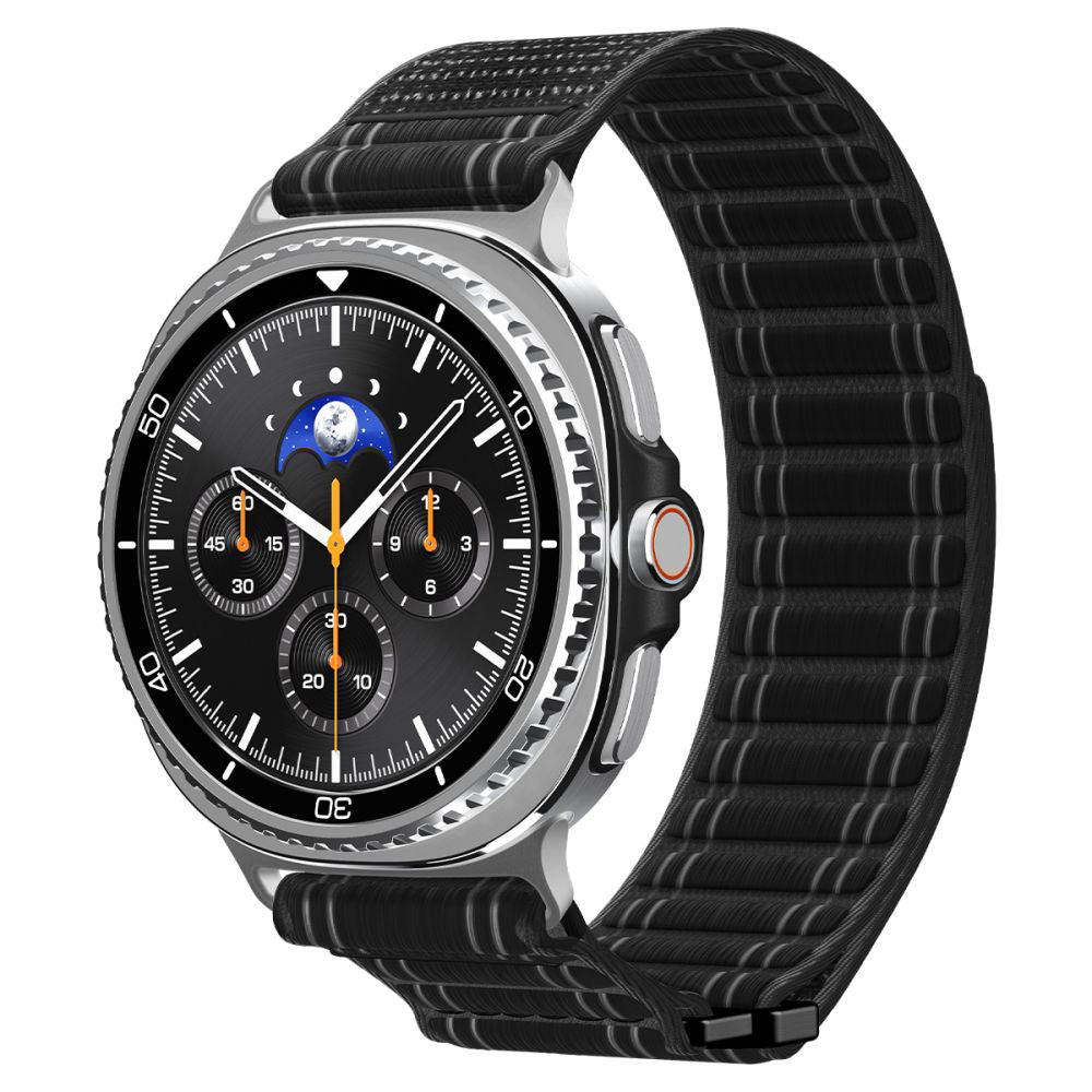 Pasek Spigen WBF0 do Samsung Galaxy Watch8 / Watch8 Classic Series, Czarny AMP10153