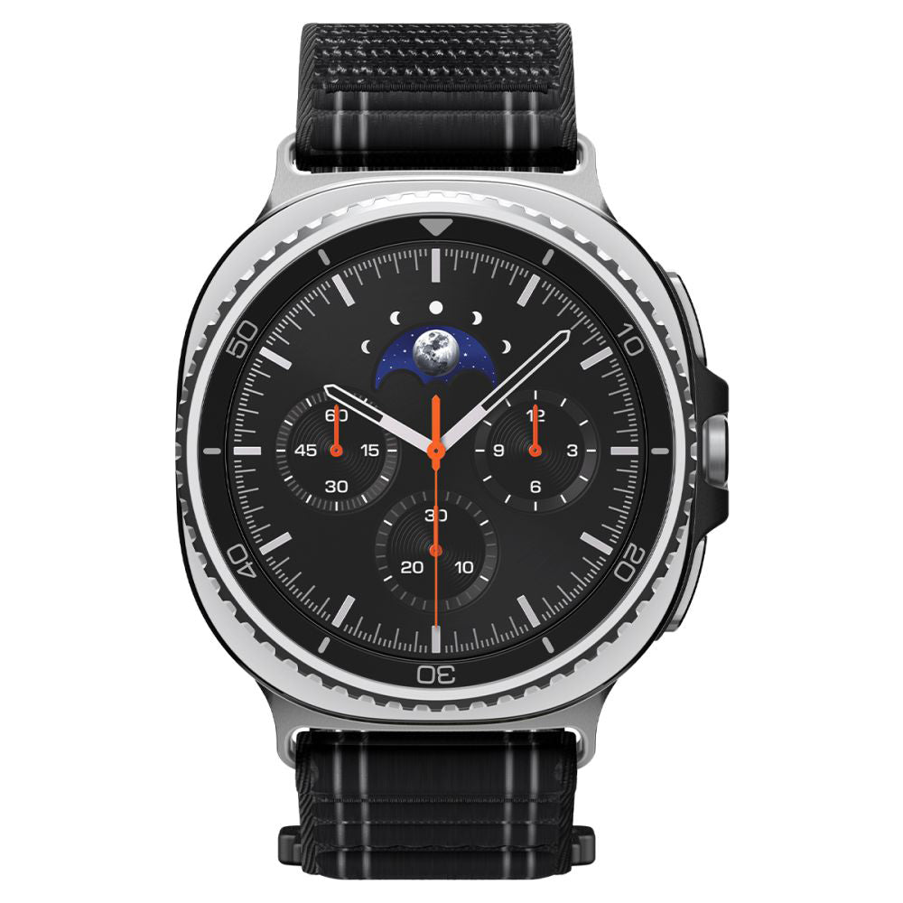 Pasek Spigen WBF0 do Samsung Galaxy Watch8 / Watch8 Classic Series, Czarny AMP10153
