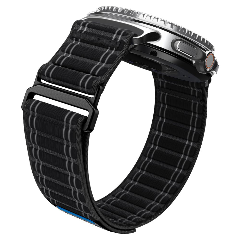 Pasek Spigen WBF0 do Samsung Galaxy Watch8 / Watch8 Classic Series, Czarny AMP10153