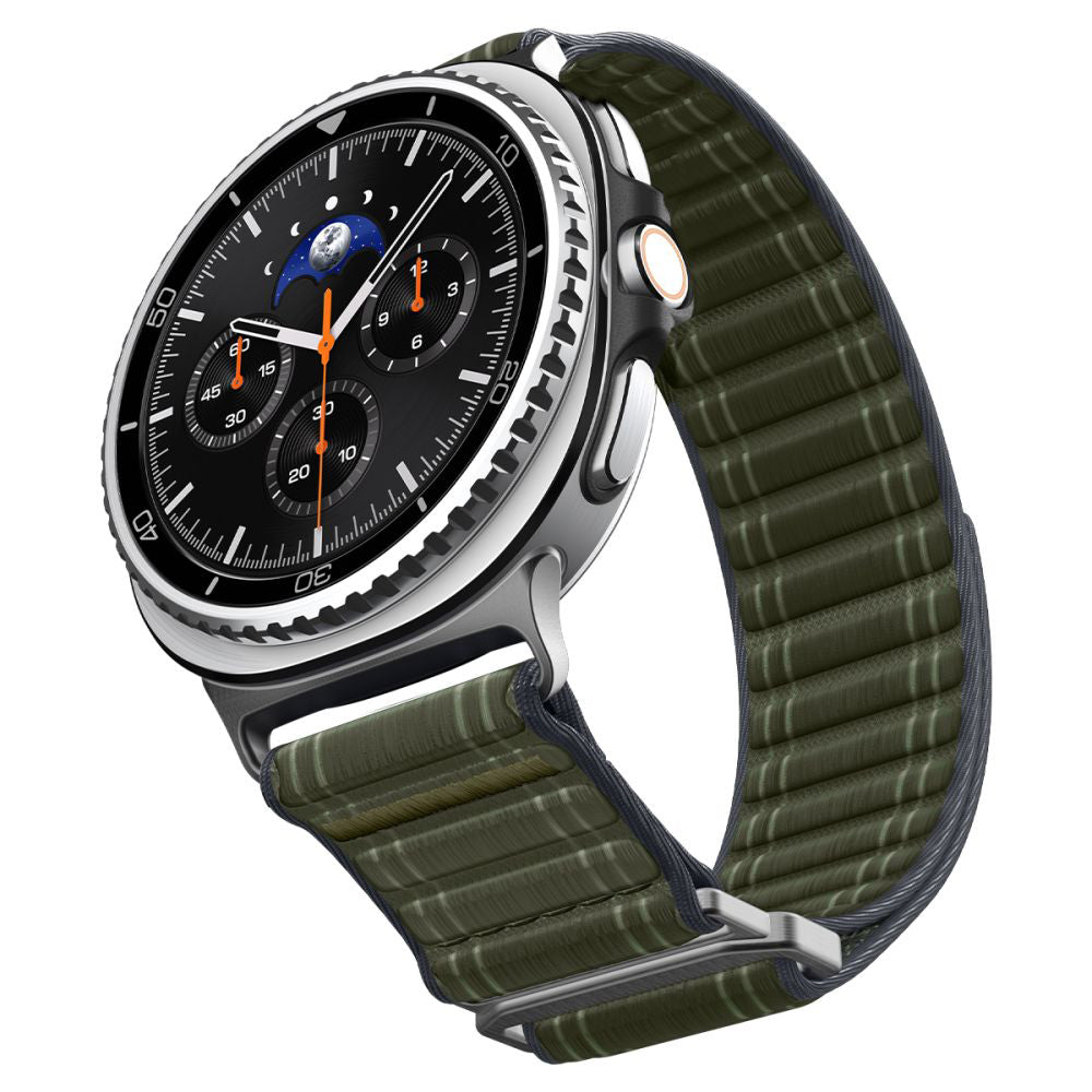 Pasek Spigen WBF0 do Samsung Galaxy Watch8 / Watch8 Classic Series, Zielony AMP10154