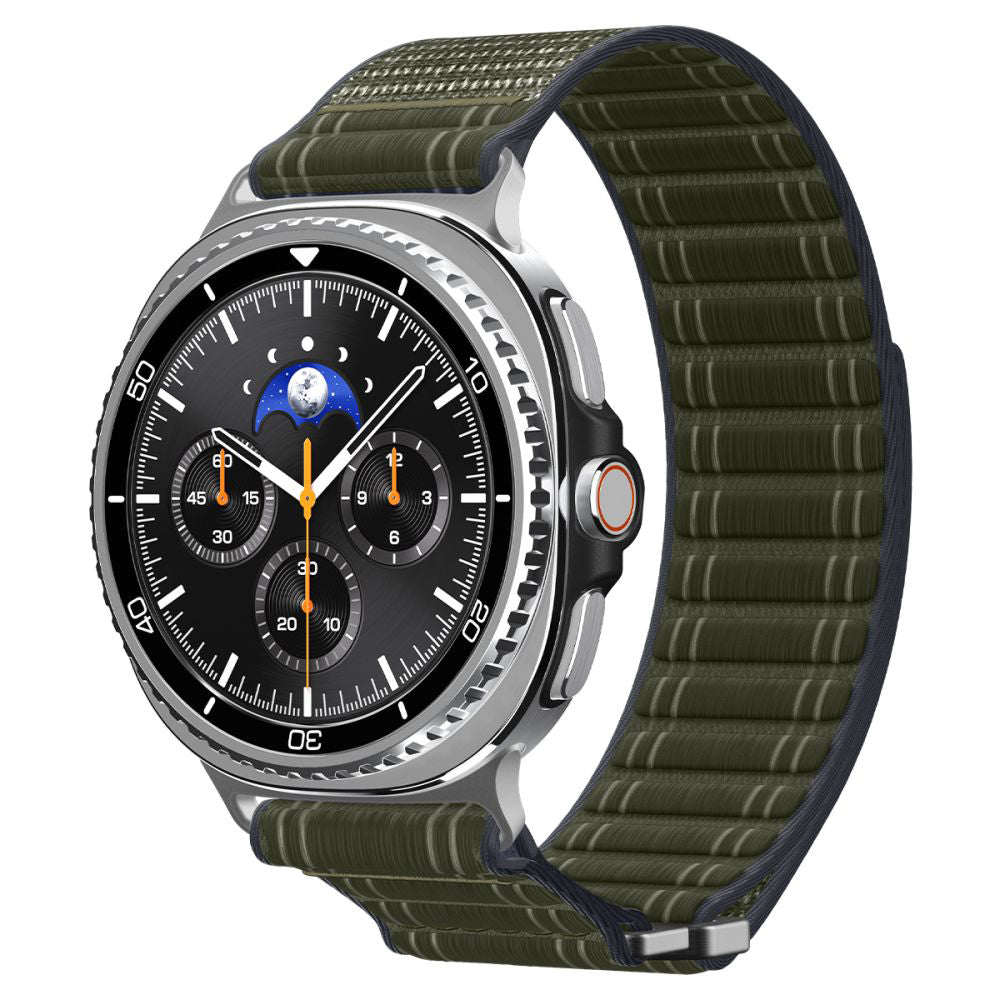 Pasek Spigen WBF0 do Samsung Galaxy Watch8 / Watch8 Classic Series, Zielony AMP10154