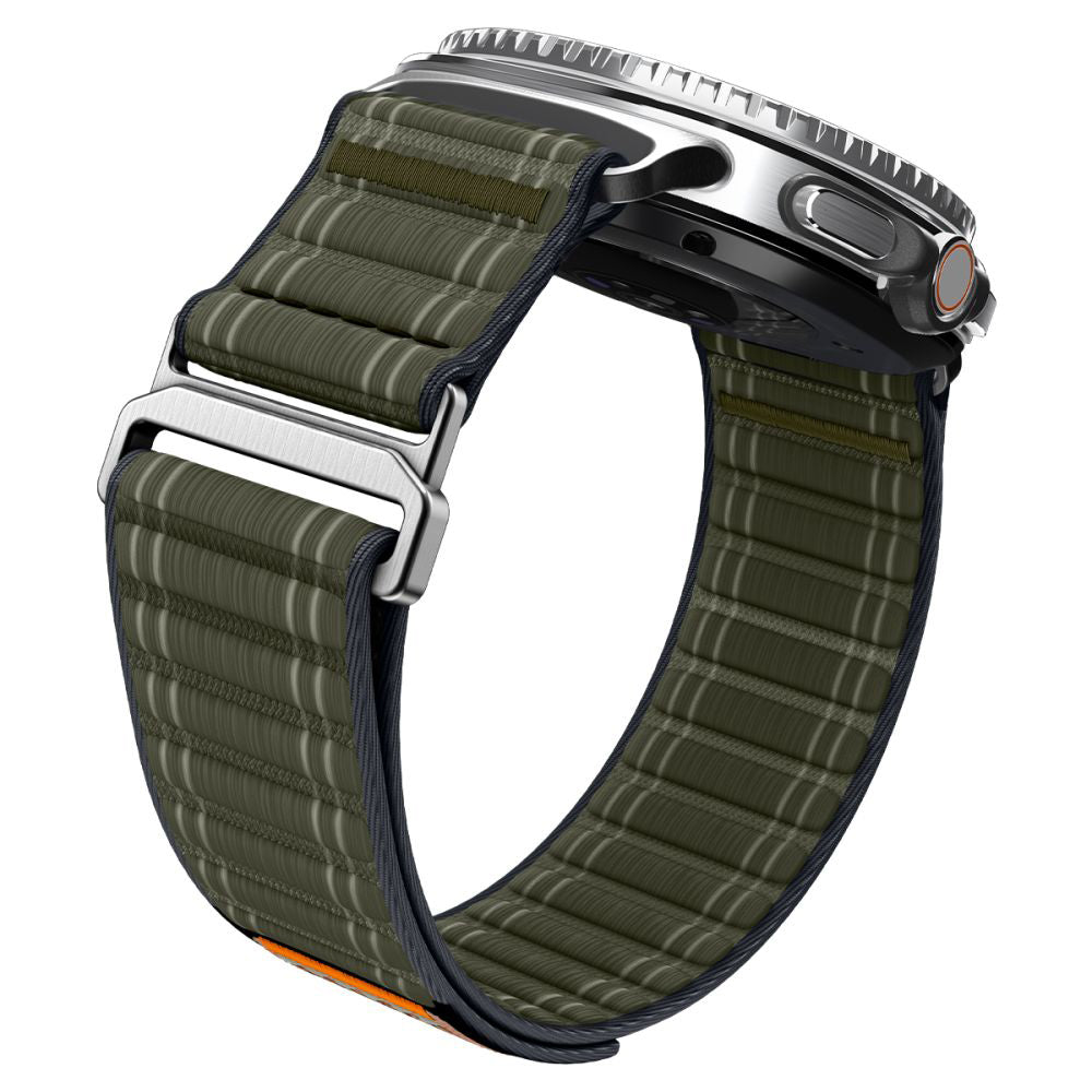 Pasek Spigen WBF0 do Samsung Galaxy Watch8 / Watch8 Classic Series, Zielony AMP10154