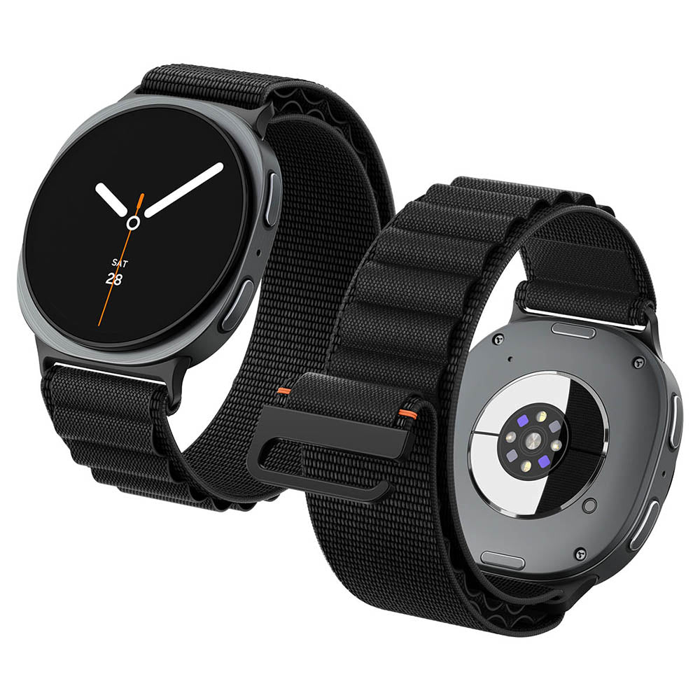 Pasek Spigen WBF1 do Samsung Galaxy Watch9 / Watch8 / Watch8 Classic Series, czarny AMP11607