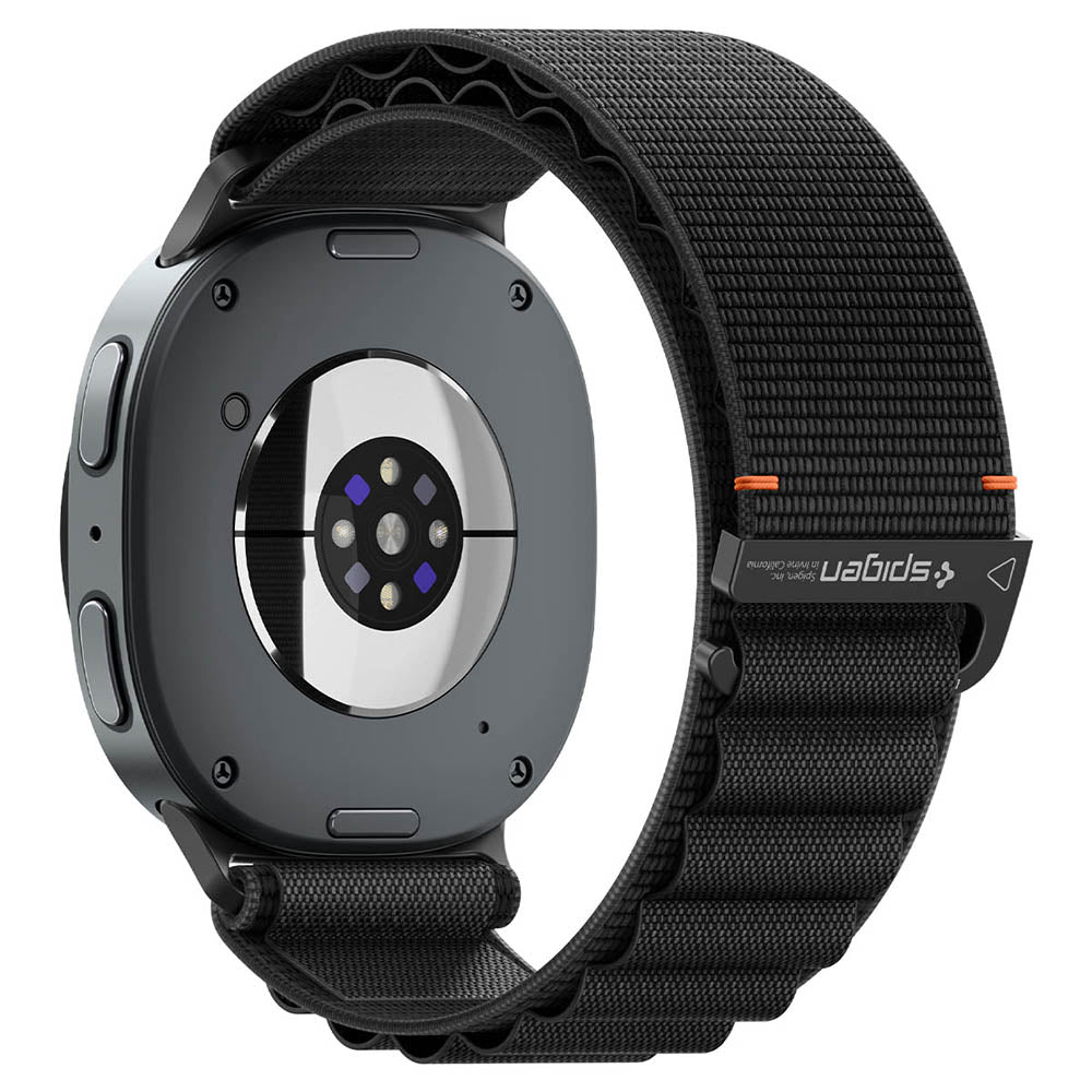 Pasek Spigen WBF1 do Samsung Galaxy Watch9 / Watch8 / Watch8 Classic Series, czarny AMP11607