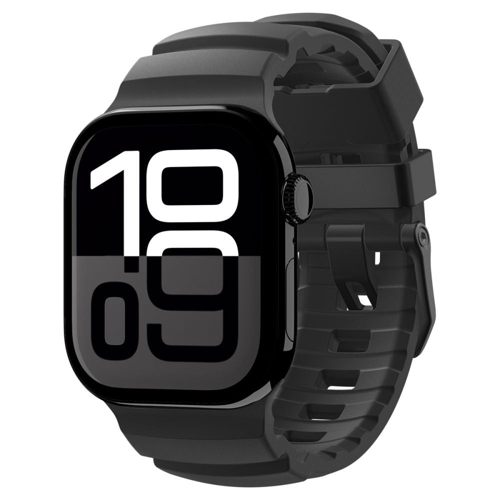 Pasek Spigen WBS2 do Apple Watch 49mm / 46mm / 45mm / 44mm Series, Czarny AMP10508