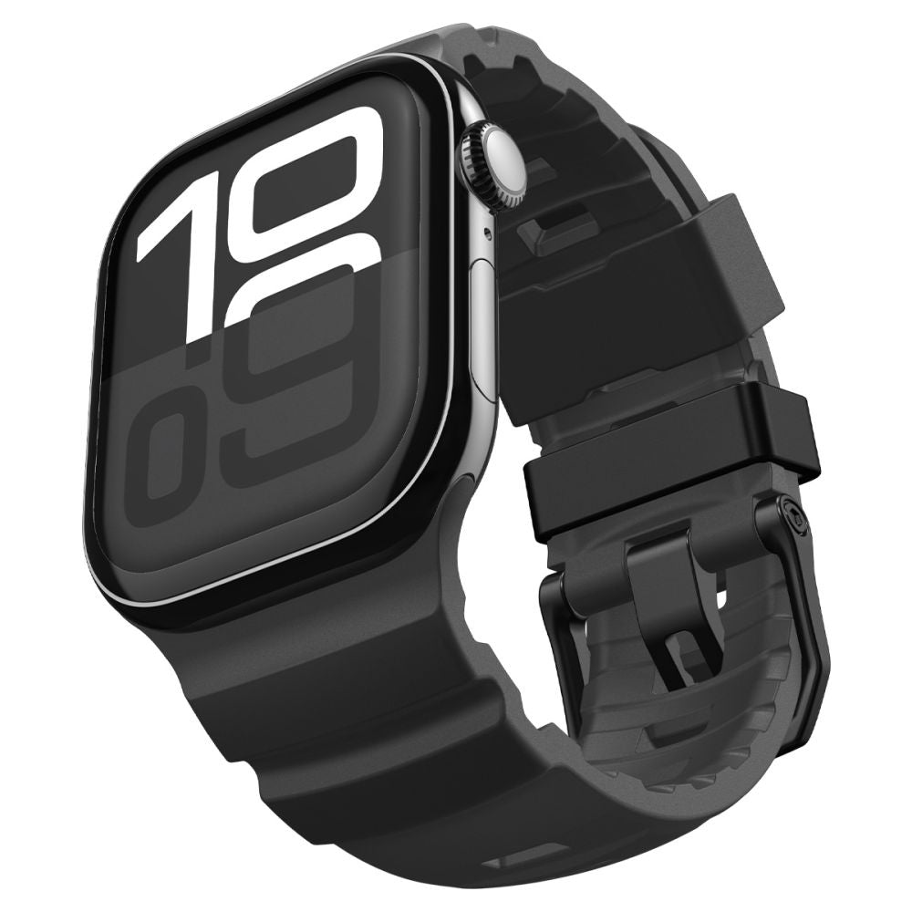 Pasek Spigen WBS2 do Apple Watch 49mm / 46mm / 45mm / 44mm Series, Czarny AMP10508