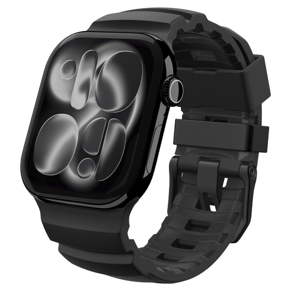 Pasek Spigen WBS2 do Apple Watch 49mm / 46mm / 45mm / 44mm Series, Czarny AMP10508