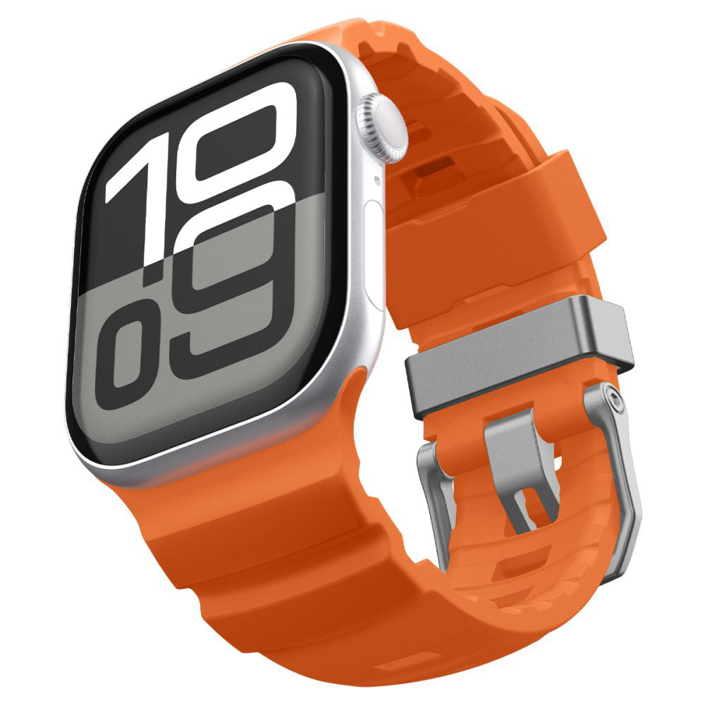 Pasek Spigen WBS2 do Apple Watch 49mm / 46mm / 45mm / 44mm Series, Pomarańczowy AMP10509