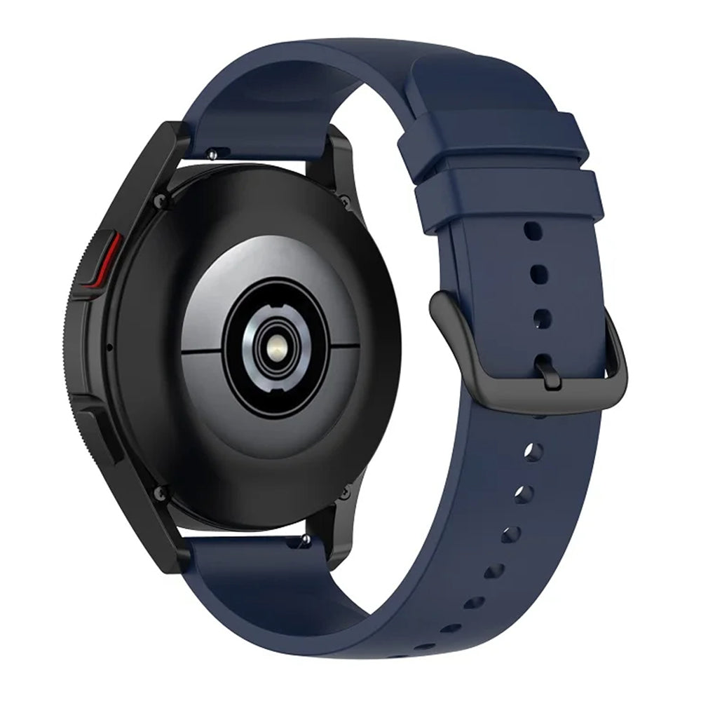 Pasek Techsuit W001 do Samsung Galaxy Watch / Huawei Watch Series, 20mm, Granatowy