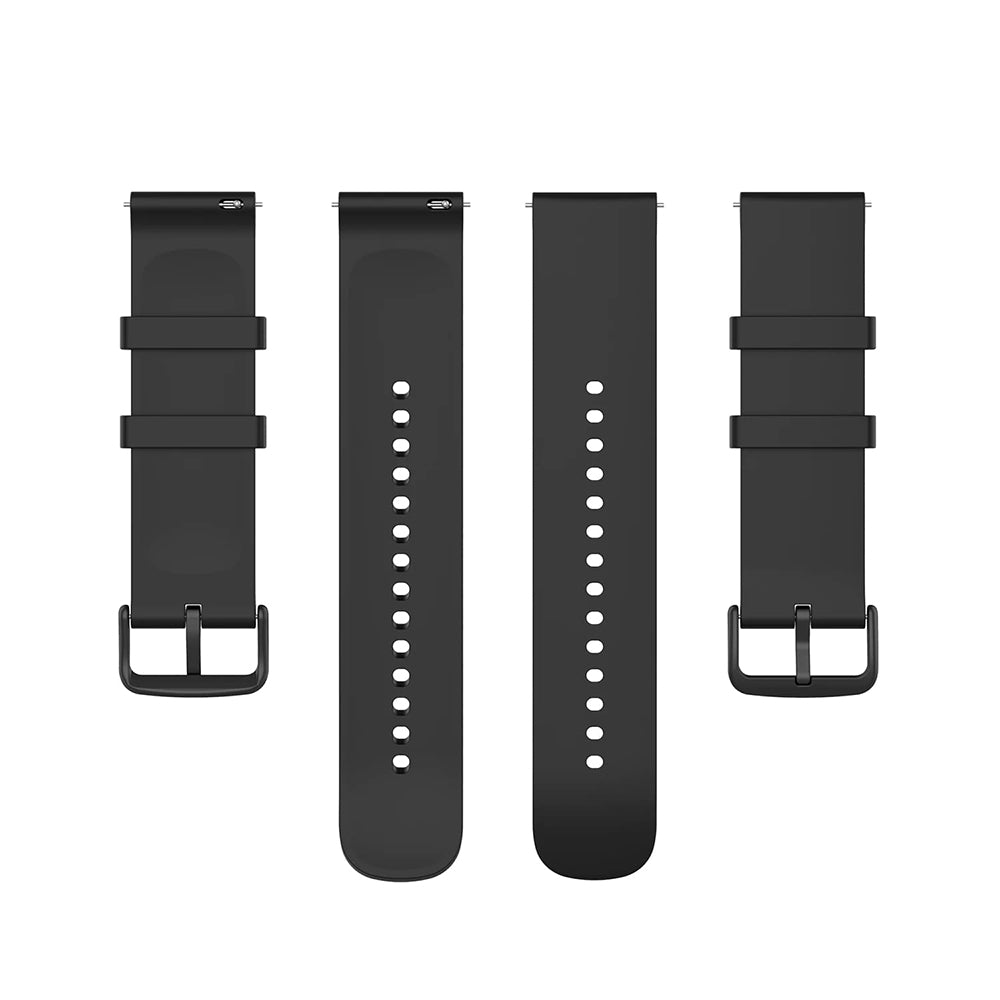 Pasek Techsuit W001 do Samsung Galaxy Watch / Huawei Watch Series, 20mm, Czarny