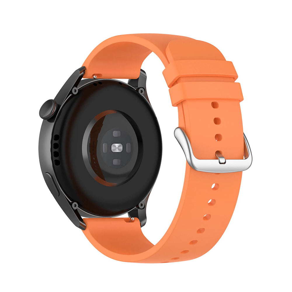 Pasek Techsuit W001 do Samsung Galaxy Watch / Huawei Watch Series, 20mm, Pomarańczowy