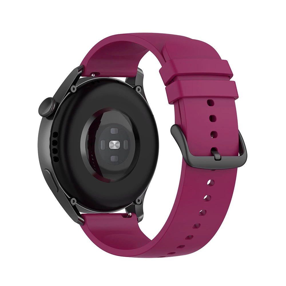 Pasek Techsuit W001 do Samsung Galaxy Watch / Huawei Watch Series, 22mm, Czerwony.