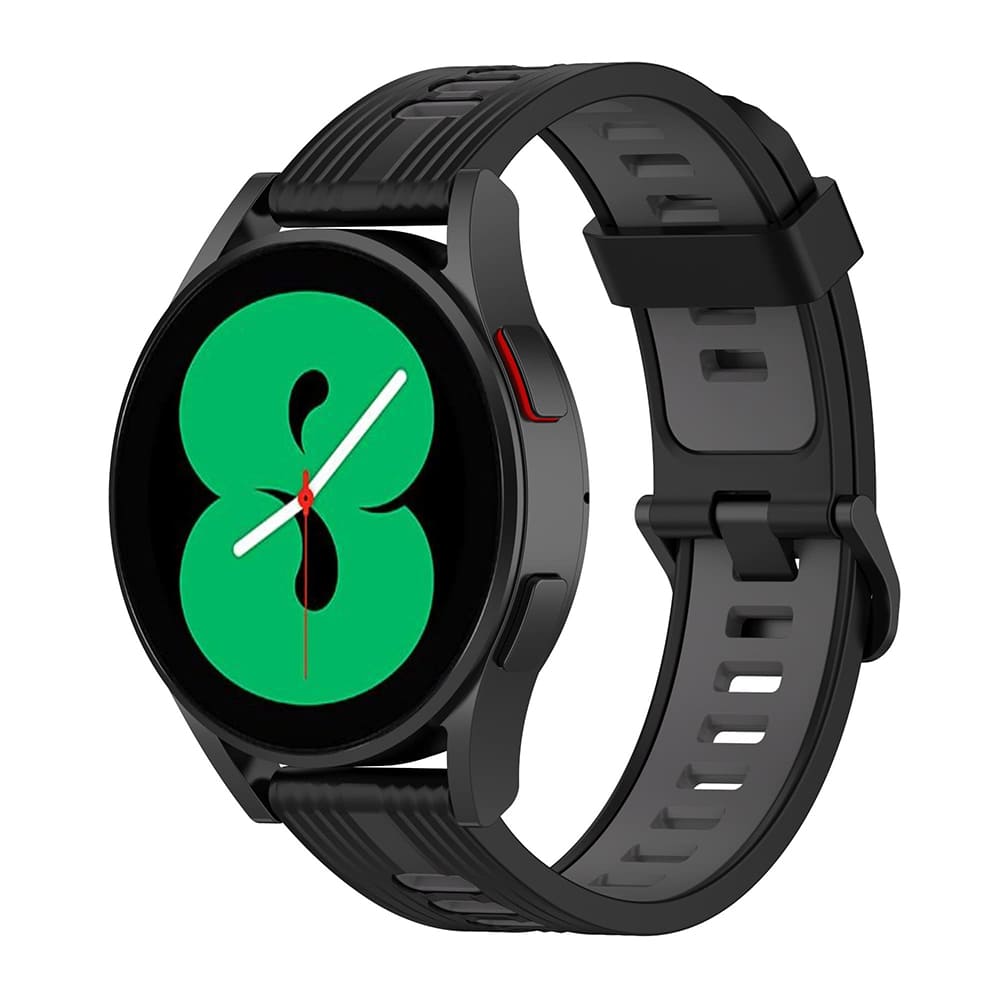 Pasek Techsuit W002 do Huawei Watch / Xiaomi Watch Series, 22mm, Czarny
