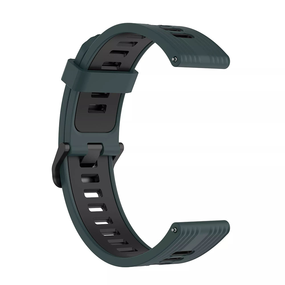 Pasek Techsuit W002 do Samsung Galaxy Watch / Huawei Watch Series, 20mm, Zielony