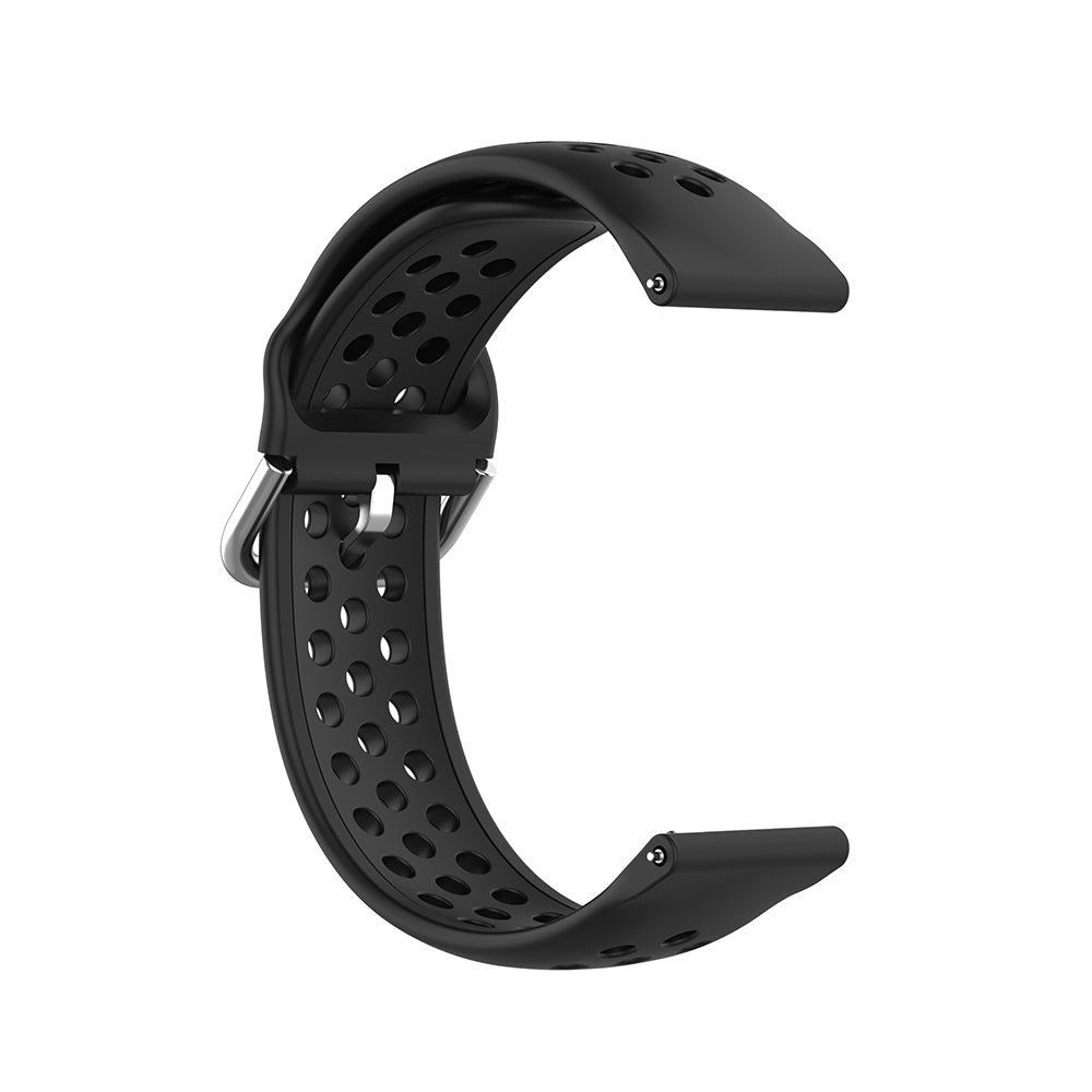 Pasek Techsuit W004 do Samsung Galaxy Watch / Huawei Watch Series, 22mm, Czarny