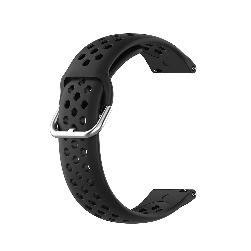 Pasek Techsuit W004 do Samsung Galaxy Watch / Huawei Watch Series, 22mm, Czarny