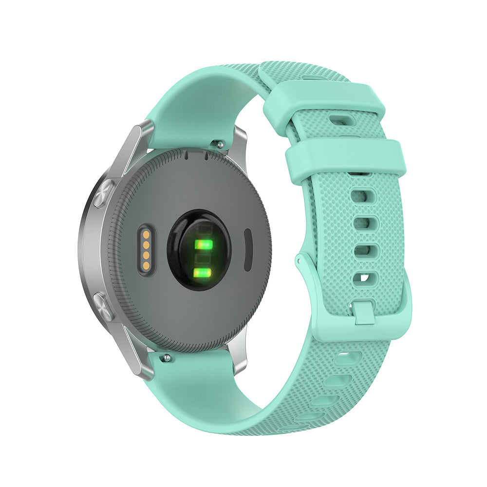 Pasek Techsuit W006 do Huawei Watch / Garmin Watch Series, 18mm, Turkusowy