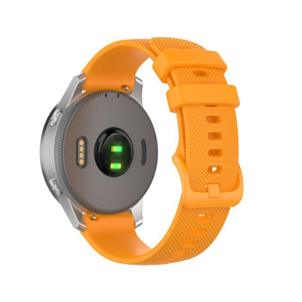 Pasek Techsuit W006 do Samsung Galaxy Watch / Huawei Watch Series, 20mm, Pomarańczowy.