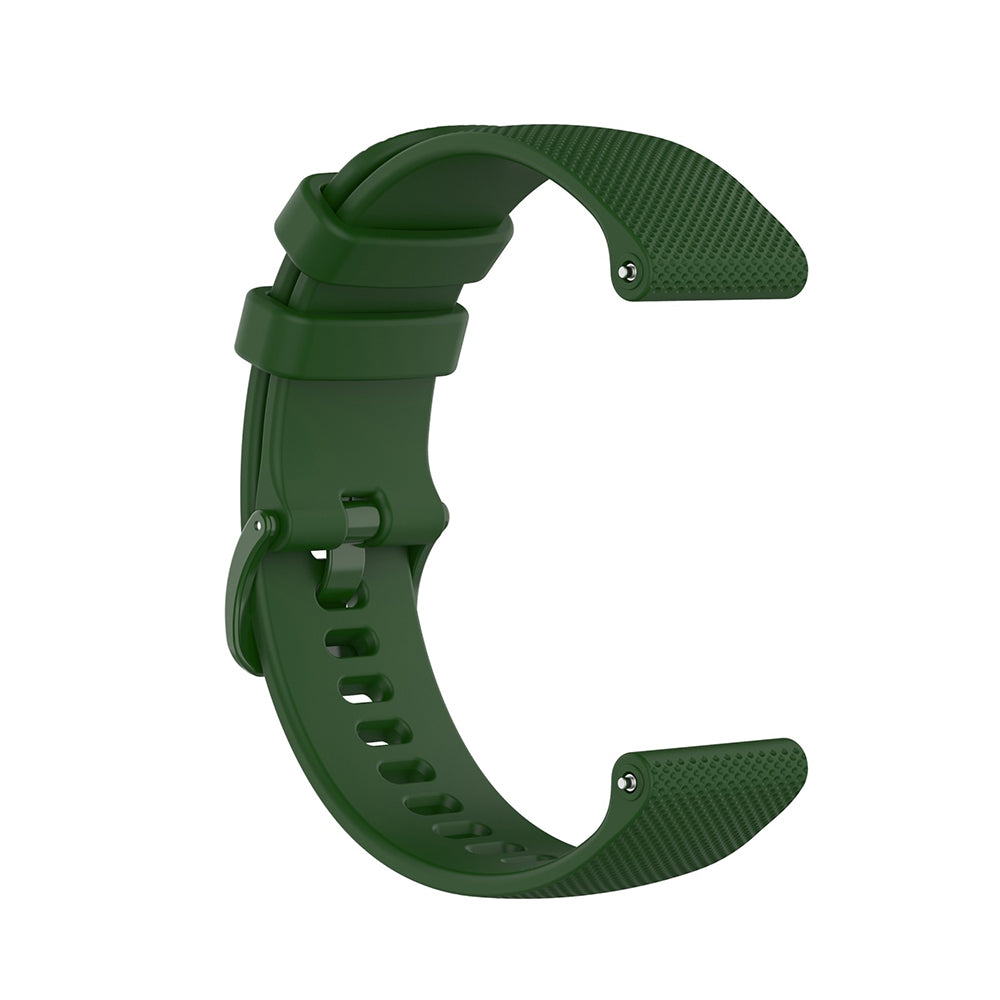 Pasek Techsuit W006 do Samsung Galaxy Watch / Huawei Watch Series, 20mm, Zielony.