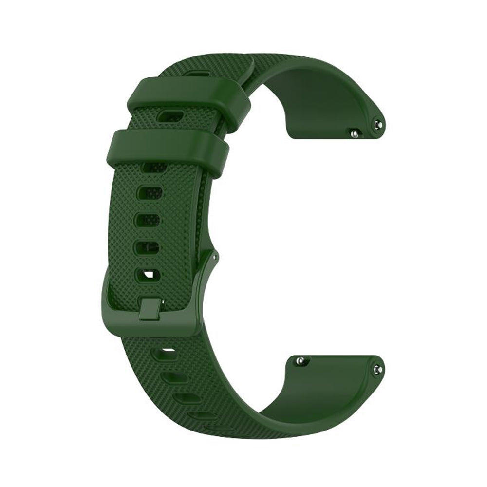 Pasek Techsuit W006 do Samsung Galaxy Watch / Huawei Watch Series, 20mm, Zielony.