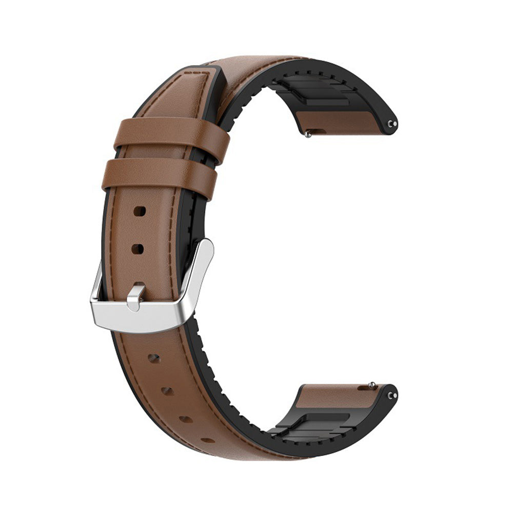 Pasek Techsuit W007 do Samsung Galaxy Watch / Huawei Watch Series, 22mm, Brązowy