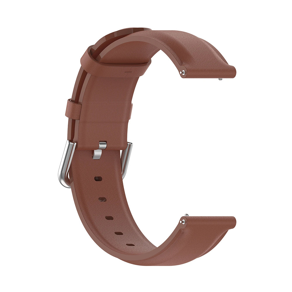 Pasek Techsuit W007PU do Huawei Watch / Xiaomi Watch Series, Brązowy