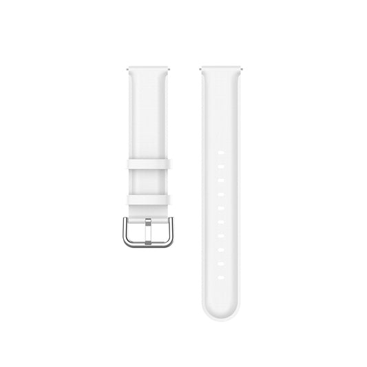 Pasek Techsuit W007PU do Samsung Galaxy Watch / Huawei Watch Series, 22mm, Biały