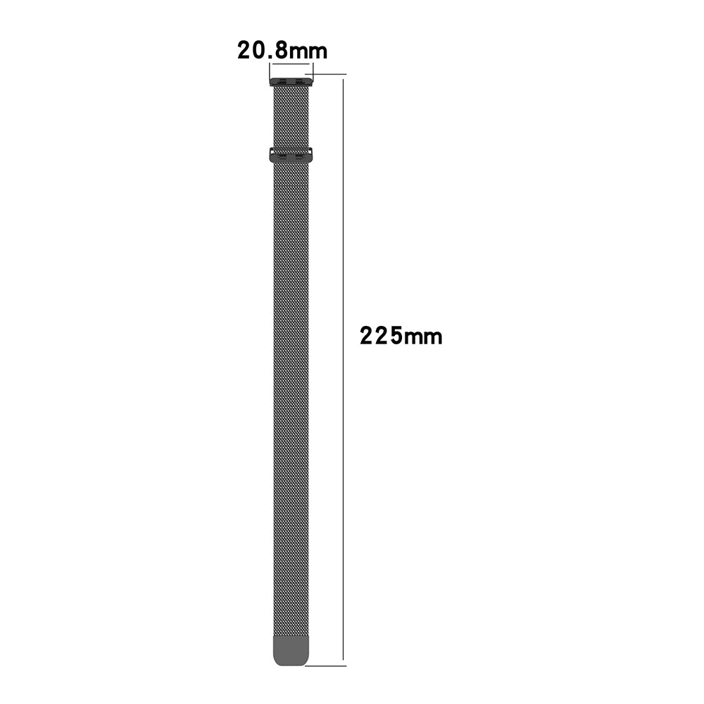 Pasek Techsuit W009 do Huawei Band 11 / 11 Pro, Srebrny