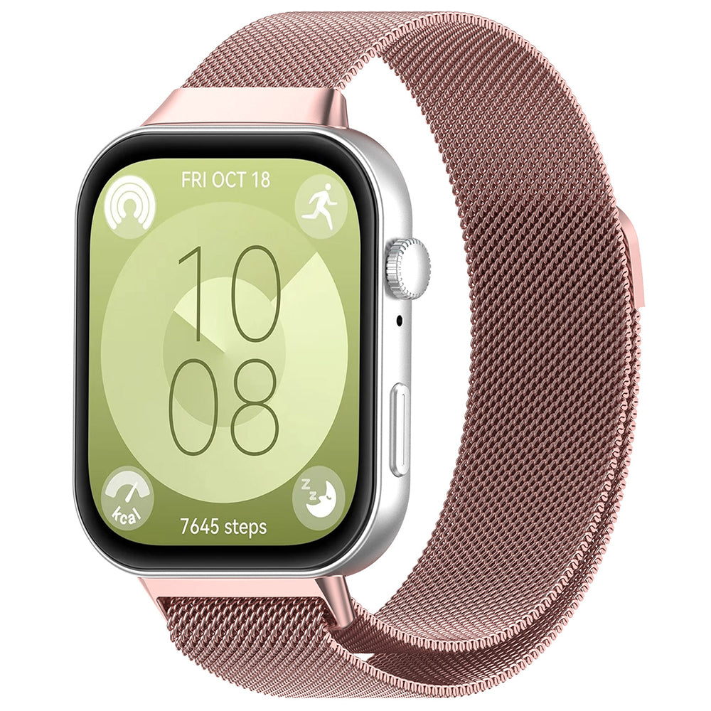 Pasek Techsuit W009 do Huawei Watch Fit 4 Pro / Fit 4 / Fit 3, Różowy