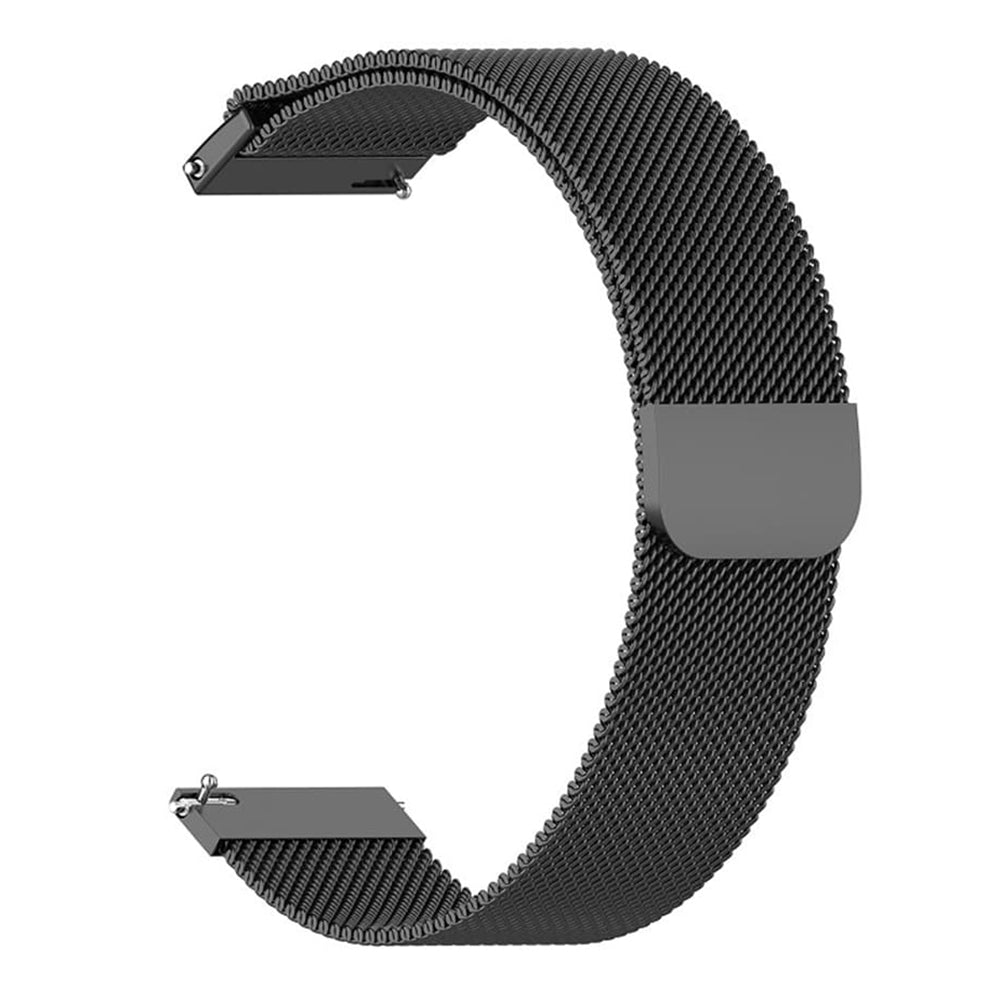 Pasek Techsuit W009 do Huawei Watch / Garmin Watch Series, 18mm, Czarny