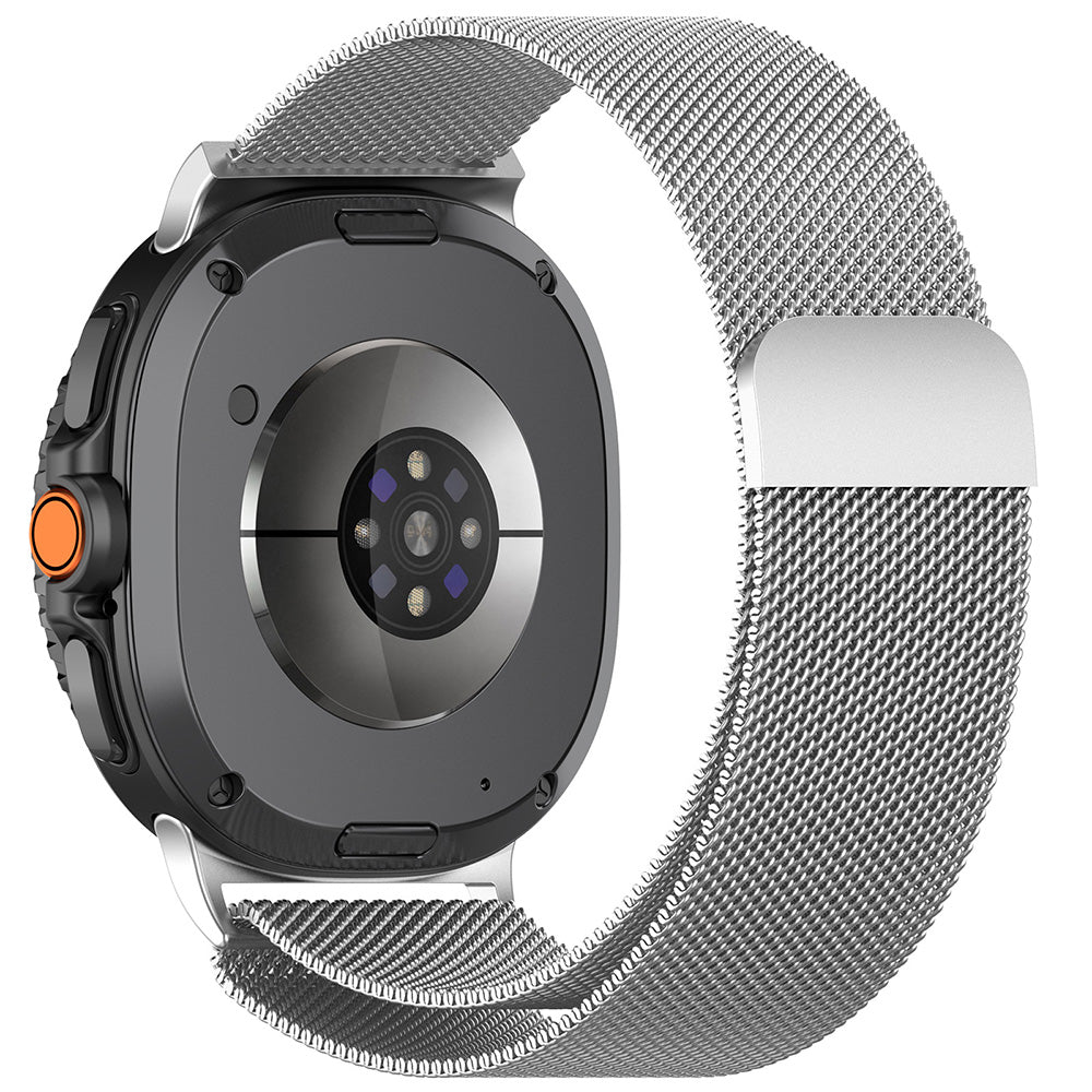 Pasek Techsuit W009 do Samsung Galaxy Watch8 / Watch8 Classic Series, Srebrny