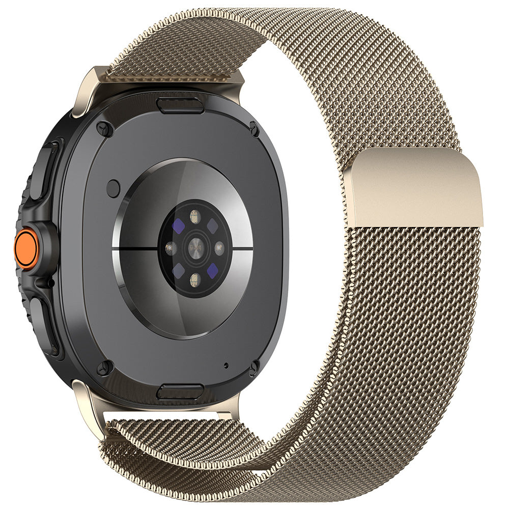 Pasek Techsuit W009 do Samsung Galaxy Watch 8 Classic / Watch8 44mm / Watch 8 40mm, Beżowy