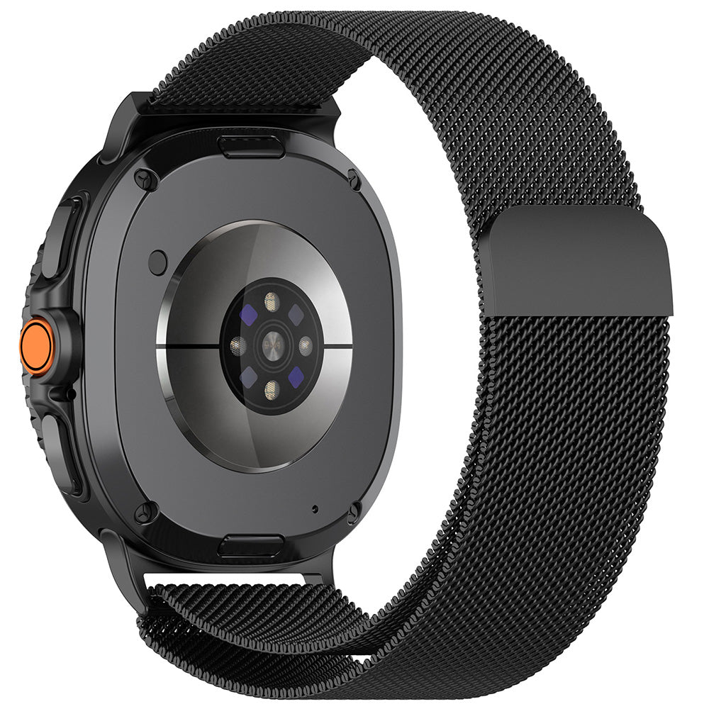 Pasek Techsuit W009 do Samsung Galaxy Watch8 / Watch8 Classic Series, Czarny