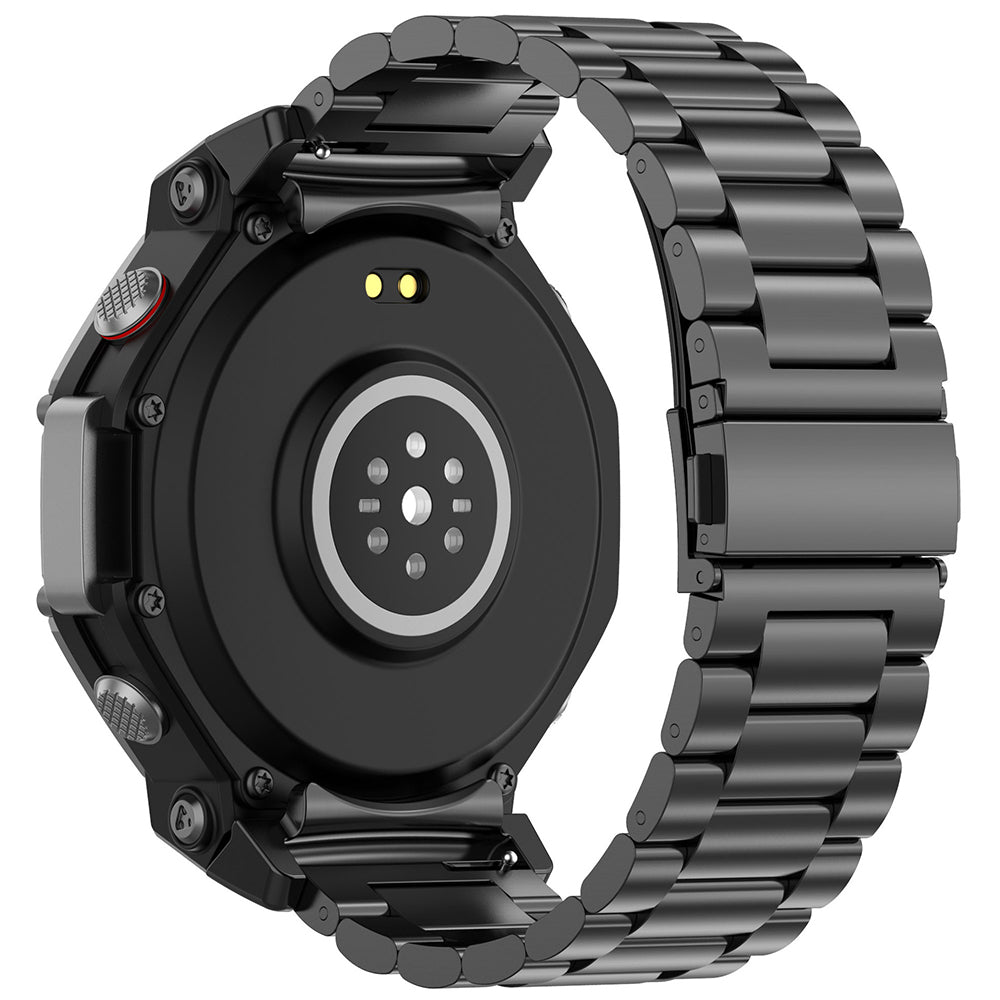 Pasek Techsuit W010 do Amazfit T-Rex 3, Czarny