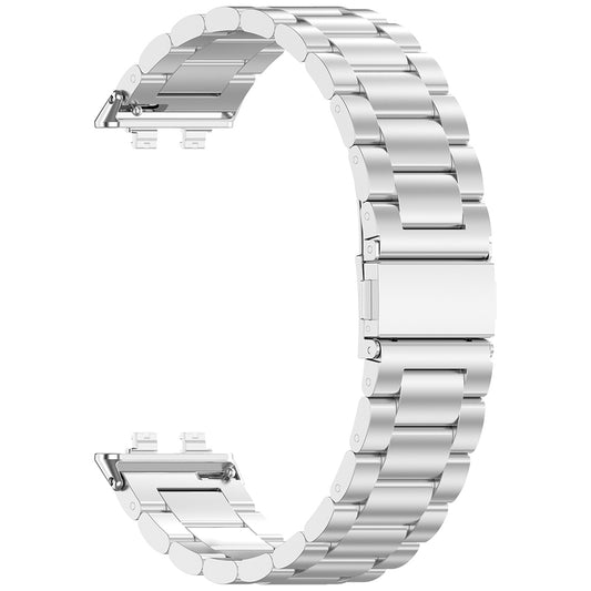 Pasek Techsuit W010 dla Huawei Band 11 / 11 Pro, Srebrny