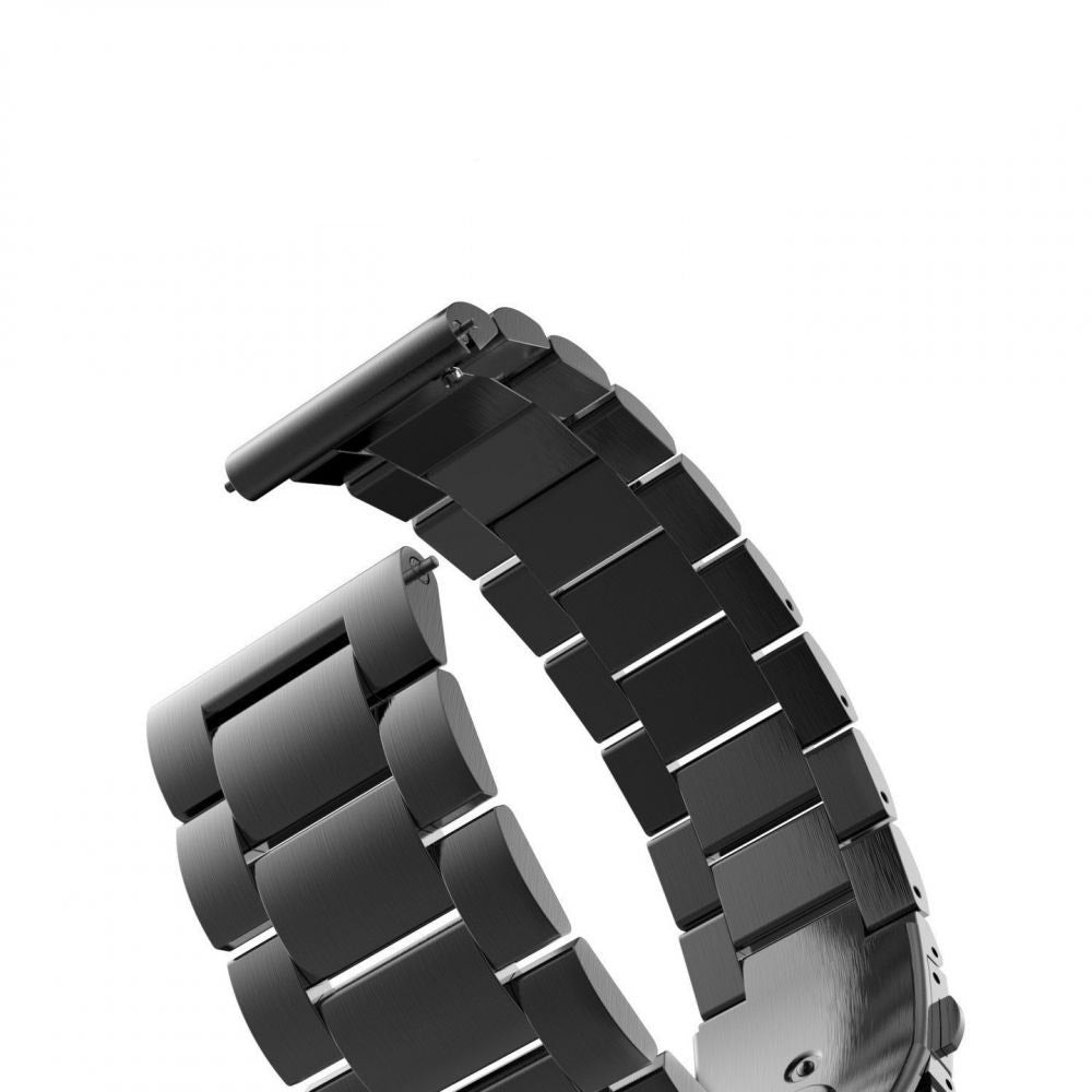 Pasek Techsuit W010 do Huawei Watch / Garmin Watch Series, 18mm, Czarny