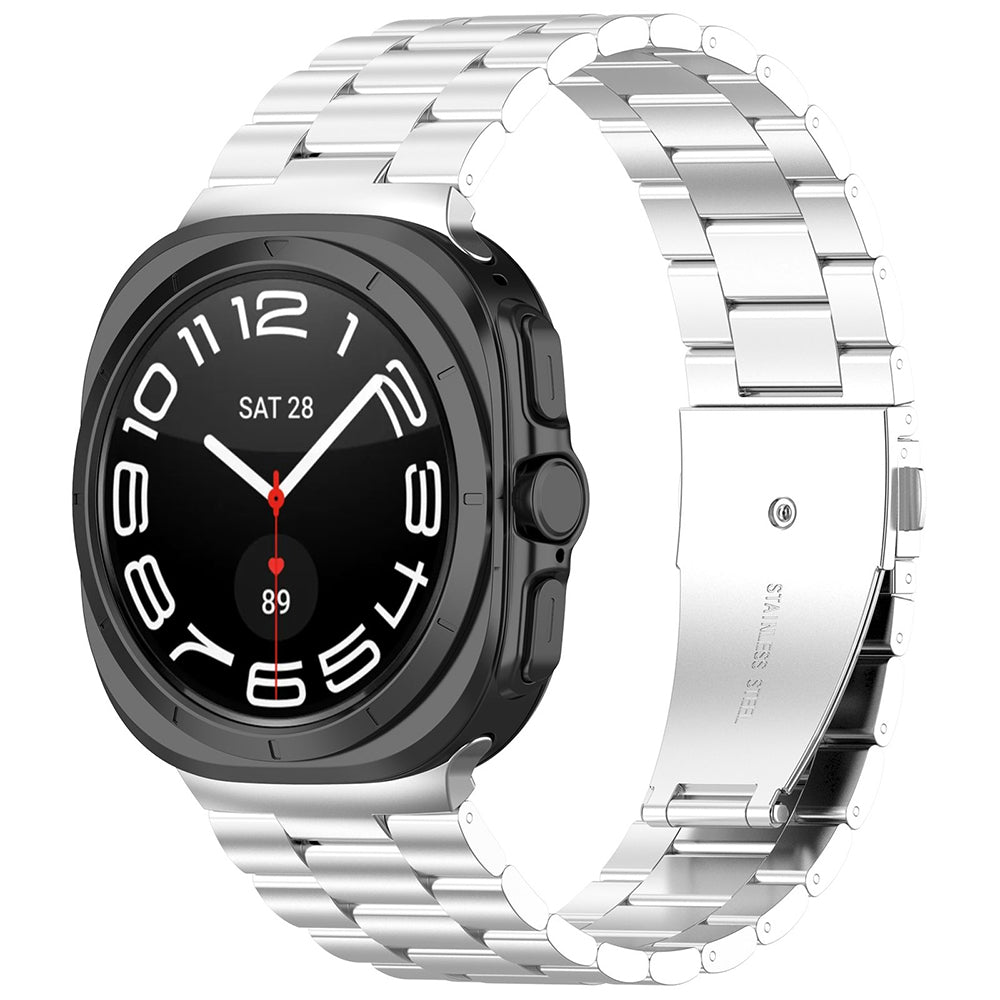 Pasek Techsuit W010 do Samsung Galaxy Watch Ultra, Srebrny